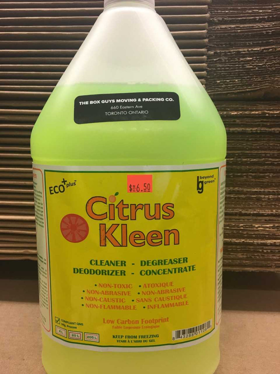 Citrus Kleen 4Litre bottle