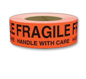 Fragile HWC Label - 2 x 5 (500/RL)